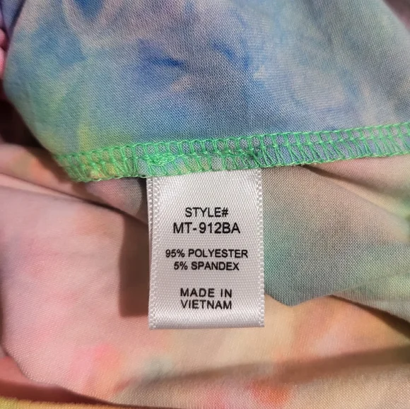 Zenana Tie Dye Bodysuit Size Small - Picture 8 of 9